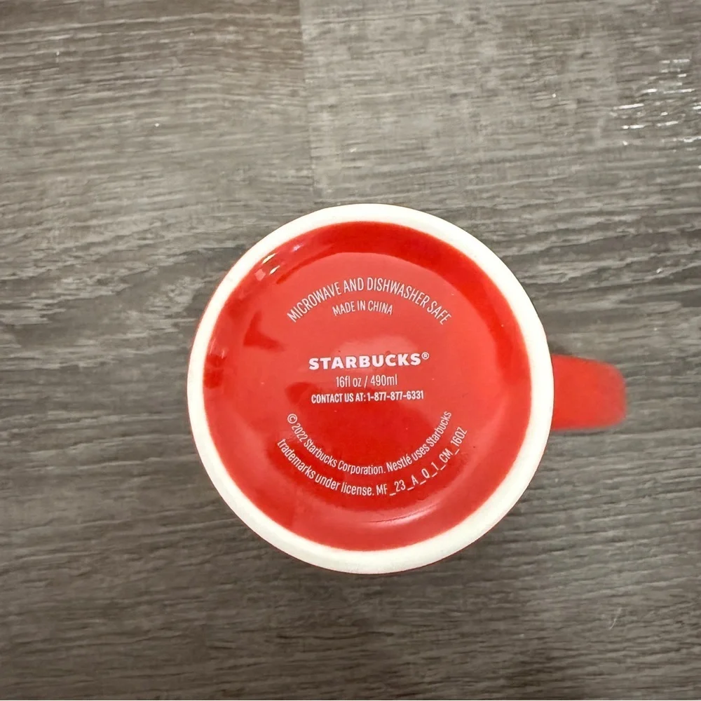 Starbucks Red 2022 16oz Tall Mug